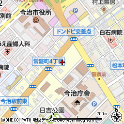 愛媛県今治市常盤町4丁目1-15周辺の地図