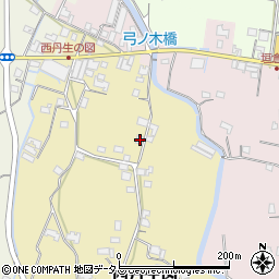 和歌山県有田郡有田川町西丹生図473周辺の地図