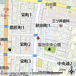 WINE&BEER U周辺の地図