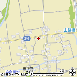 徳島県吉野川市鴨島町山路1319周辺の地図