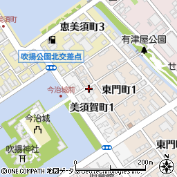 井村汽船株式会社周辺の地図