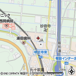 和歌山県有田郡有田川町天満35周辺の地図