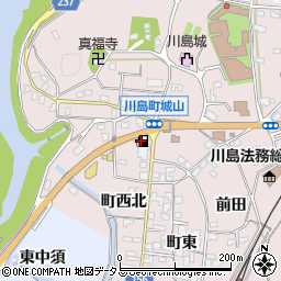 コスモセルフステーションリオ・カワシマＳＳ周辺の地図