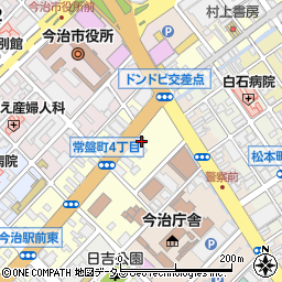 愛媛県今治市常盤町4丁目1-16周辺の地図