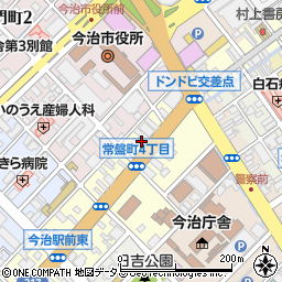 愛媛県今治市常盤町4丁目3-11周辺の地図