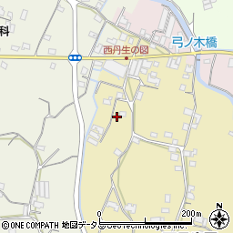 和歌山県有田郡有田川町西丹生図543周辺の地図