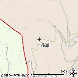 徳島県美馬市美馬町花瀬周辺の地図