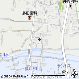 徳島県吉野川市鴨島町上下島203-4周辺の地図