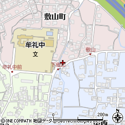 山口県防府市敷山町3-1周辺の地図