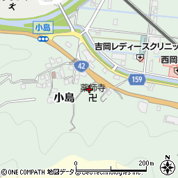 和歌山県有田郡有田川町小島366周辺の地図