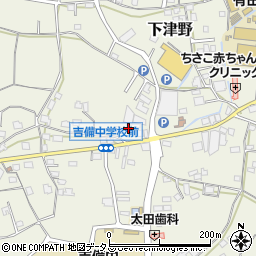 和歌山県有田郡有田川町下津野627周辺の地図