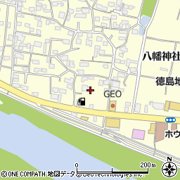 徳島県美馬市脇町大字猪尻東分45周辺の地図