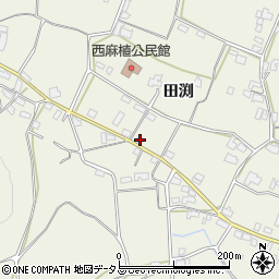 徳島県吉野川市鴨島町西麻植田渕190周辺の地図