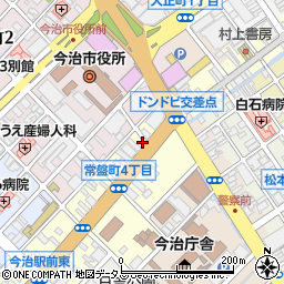 愛媛県今治市常盤町4丁目3-1周辺の地図