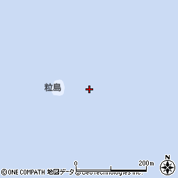 粒島周辺の地図