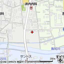 徳島県吉野川市鴨島町上下島47周辺の地図