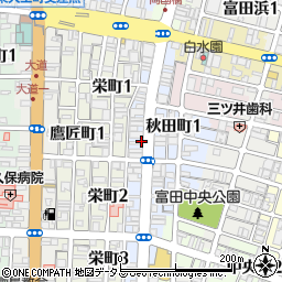 個室居酒屋 わか waka 徳島周辺の地図