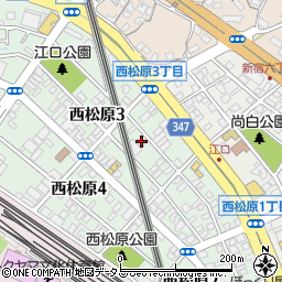 中村鉄工所工場周辺の地図