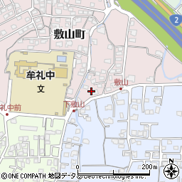 山口県防府市敷山町3周辺の地図