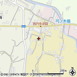 和歌山県有田郡有田川町西丹生図462周辺の地図