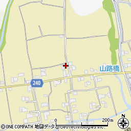 徳島県吉野川市鴨島町山路1326周辺の地図