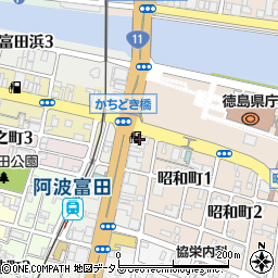 ＥＮＥＯＳプラザ県庁前ＳＳ周辺の地図