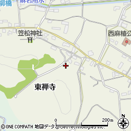 徳島県吉野川市鴨島町西麻植東禅寺23周辺の地図