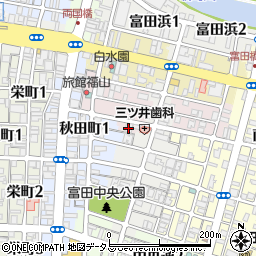 ビジネスホテルみづほ周辺の地図