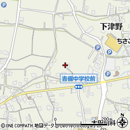 和歌山県有田郡有田川町下津野636周辺の地図