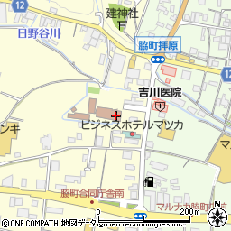 徳島県西部総合県民局美馬庁舎　地域創生部県民センター周辺の地図