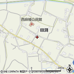 徳島県吉野川市鴨島町西麻植田渕191周辺の地図