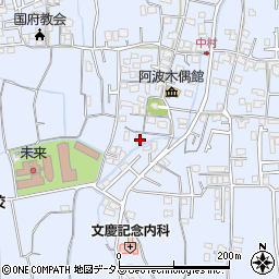 徳島県徳島市国府町中211周辺の地図