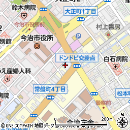 伊予銀行　ローンプラザ今治周辺の地図