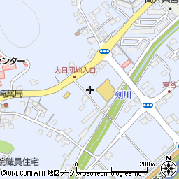 山口県防府市大崎360周辺の地図