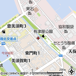 海鳳海運株式会社　今治事務所周辺の地図