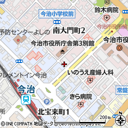 キュビナルーム（ＱｕｂｅｎａＲＯＯＭ）　今治駅前教室周辺の地図
