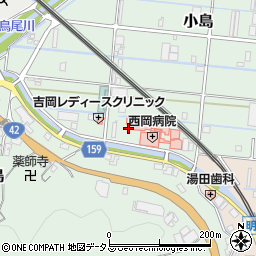 和歌山県有田郡有田川町小島284周辺の地図