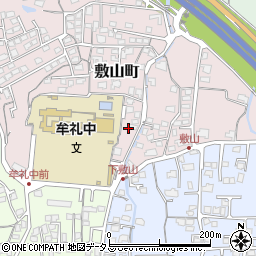 山口県防府市敷山町2周辺の地図