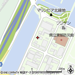 徳島大正銀行マリンピア支店周辺の地図