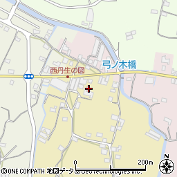 和歌山県有田郡有田川町西丹生図451周辺の地図
