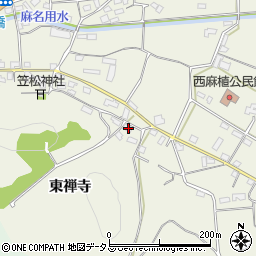 徳島県吉野川市鴨島町西麻植東禅寺29周辺の地図