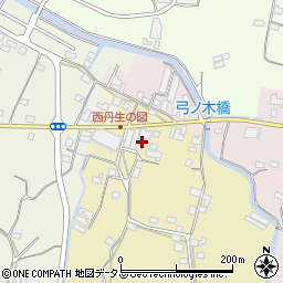 和歌山県有田郡有田川町西丹生図454周辺の地図