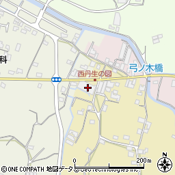 和歌山県有田郡有田川町西丹生図452周辺の地図
