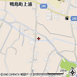 徳島県吉野川市鴨島町上浦1549-3周辺の地図