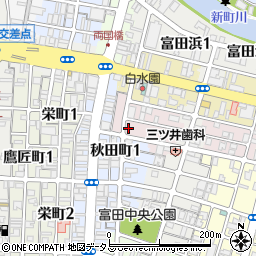 徳島県徳島市南仲之町1丁目42周辺の地図