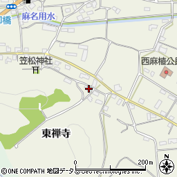 徳島県吉野川市鴨島町西麻植東禅寺33周辺の地図