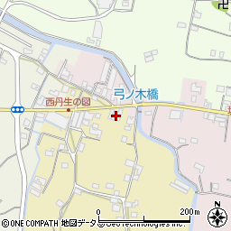 和歌山県有田郡有田川町西丹生図445-1周辺の地図