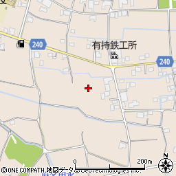 徳島県吉野川市鴨島町上浦周辺の地図
