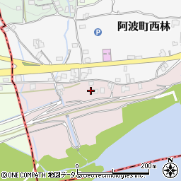 徳島県阿波市阿波町乙岩津43-2周辺の地図