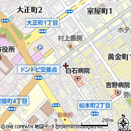 今治ミシン館周辺の地図